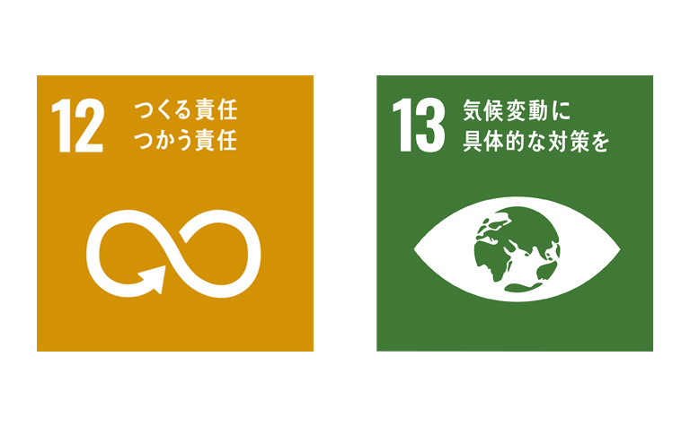 SDGsの目標12と13