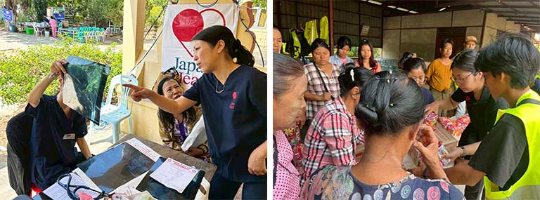 ミャンマー大地震支援活動