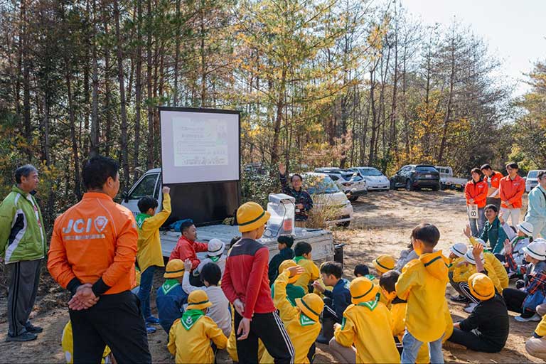 広島大学・西堀教授による「SDGsと生態系」をテーマとした特別講演