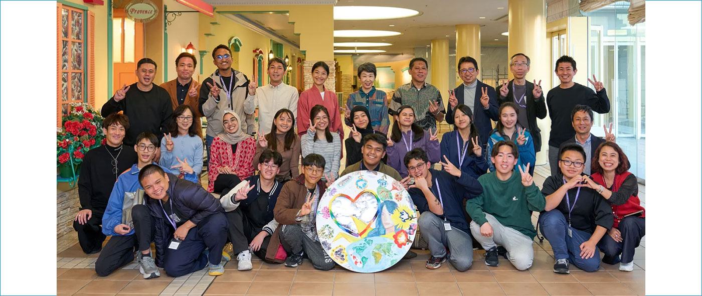 東南アジアと日本の高校生による平和アート