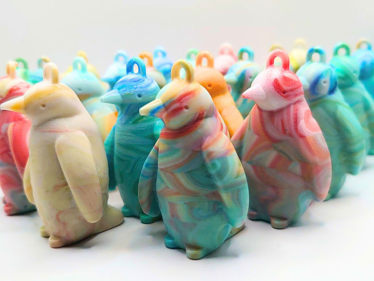 ペンギンキーホルダー