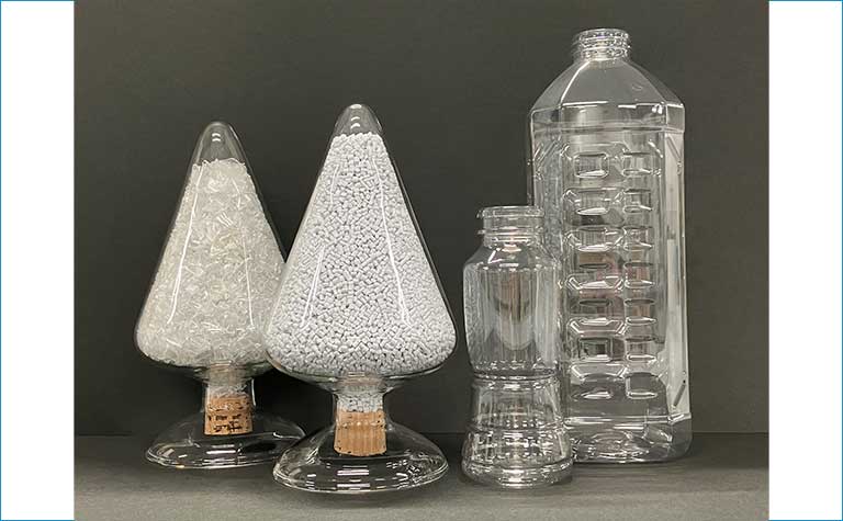 油付きPETボトルの水平リサイクル