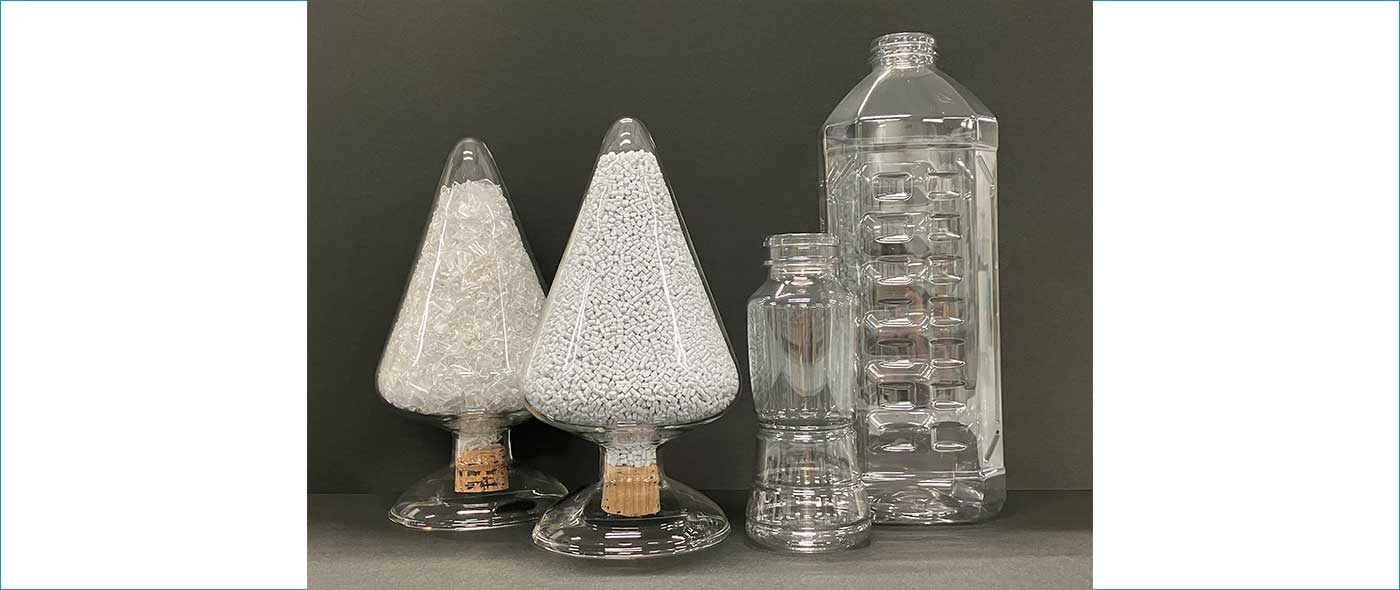 油付きPETボトルの水平リサイクル