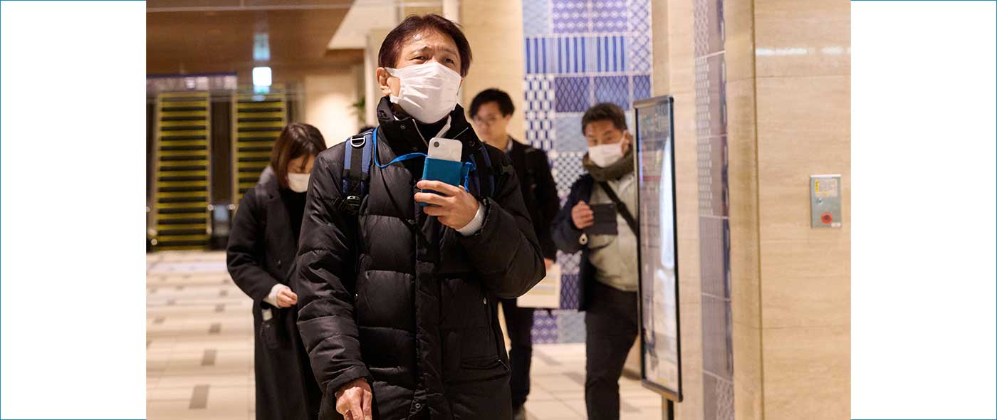 視覚障がい者用歩行支援ツールの実証実験