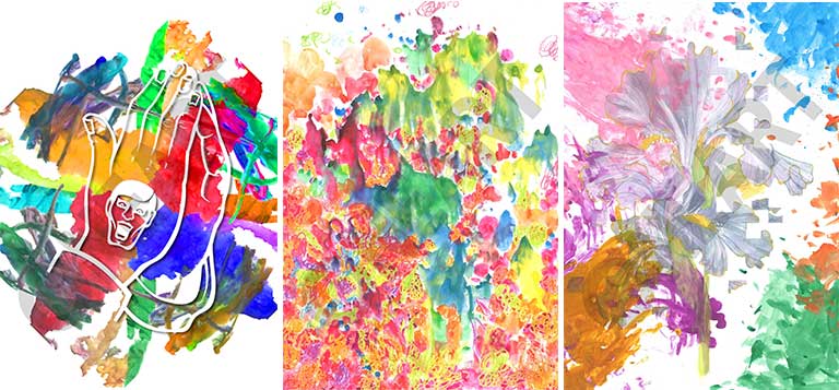 返礼作品（抜粋）