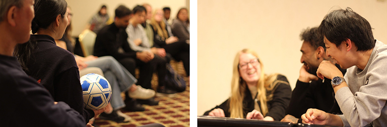 レビューセッションの様子