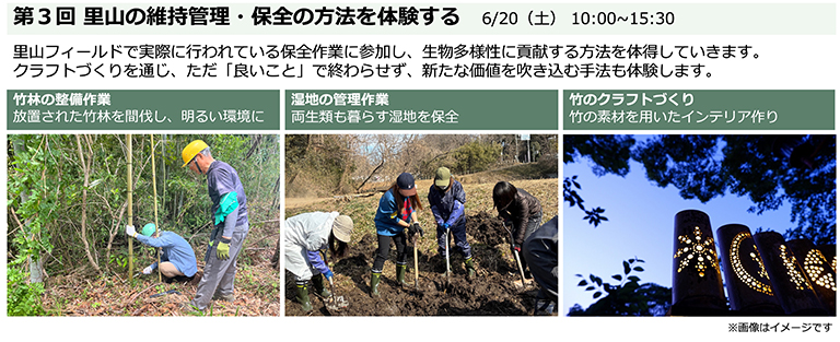 第3回里山の維持管理・保全の方法を体験する