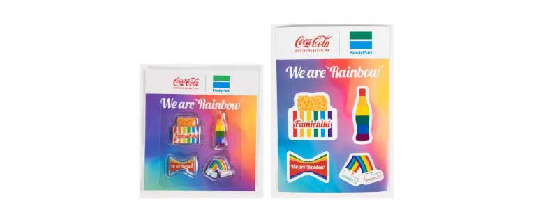 （右）ファミマネットワークプリントで出力したシール紙（左）限定「ぷっくりシール」