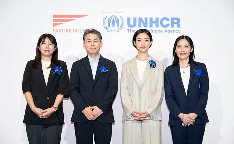 FAST RETAILING ×UNHCR 共同メディア説明会