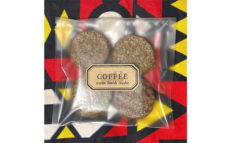 コーヒークッキーの実際の商品写真
