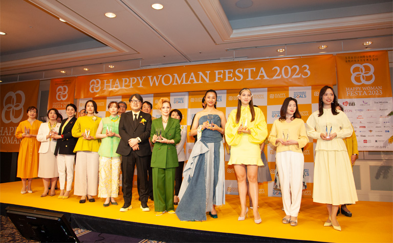  国際女性デーの3月8日に『HAPPY WOMAN FESTA 2023』開催　夏木マリさん、高橋メアリージュンさん、長谷川ミラさんが登壇