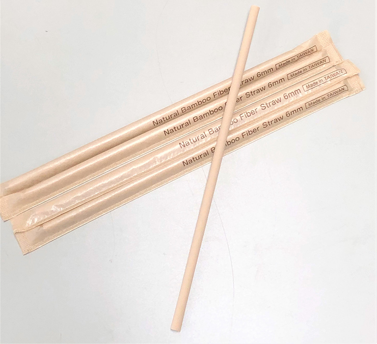 導入する竹製ストロー